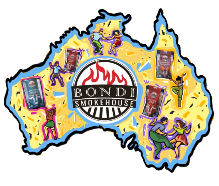 Bondi Smokehouse Australian Map